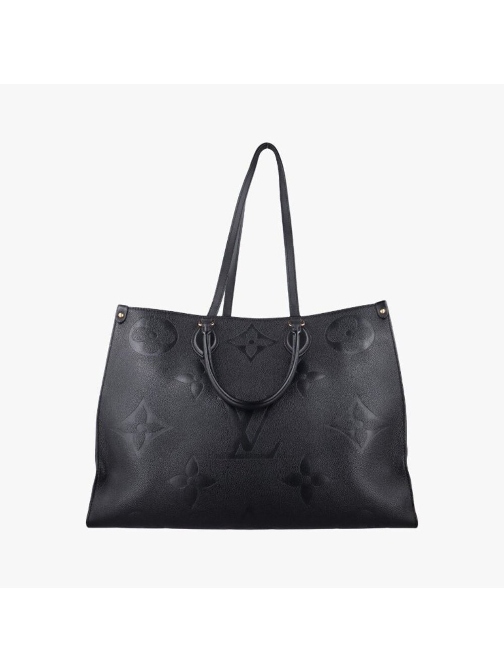Louis Vuitton On The Go GM Noir Monogram Empreinte Tote Bag